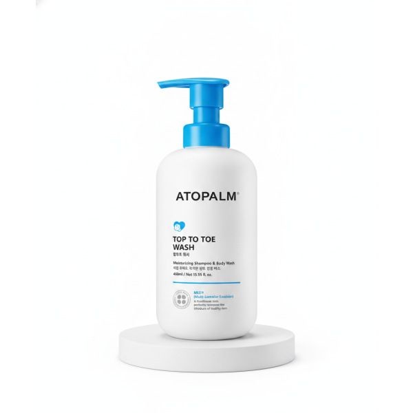 ATOPALM 탑투토 워시 460ML X 2개+[증정]탑투토워시 250ml(리필)+mle 크림 30ml