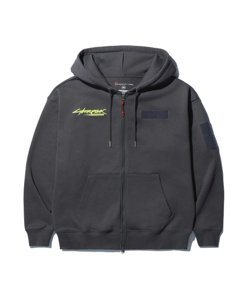 CD 프로젝트 레드 CD 프로젝트 레드 텍티컬 집업 후디 차콜 - Tactical Zip-up Hoodie Charchol CPER2502