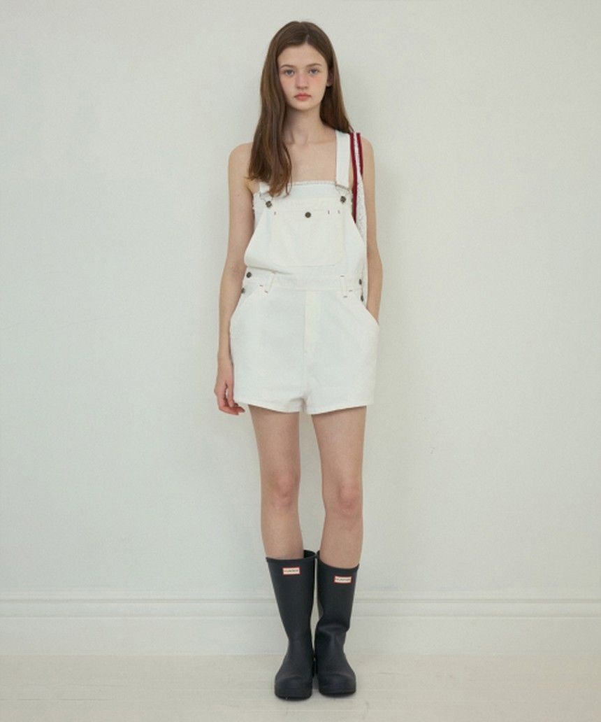 아우어노스텔지아 Stitch overall pants_White(OC25-JS01) 26Early Summer_32