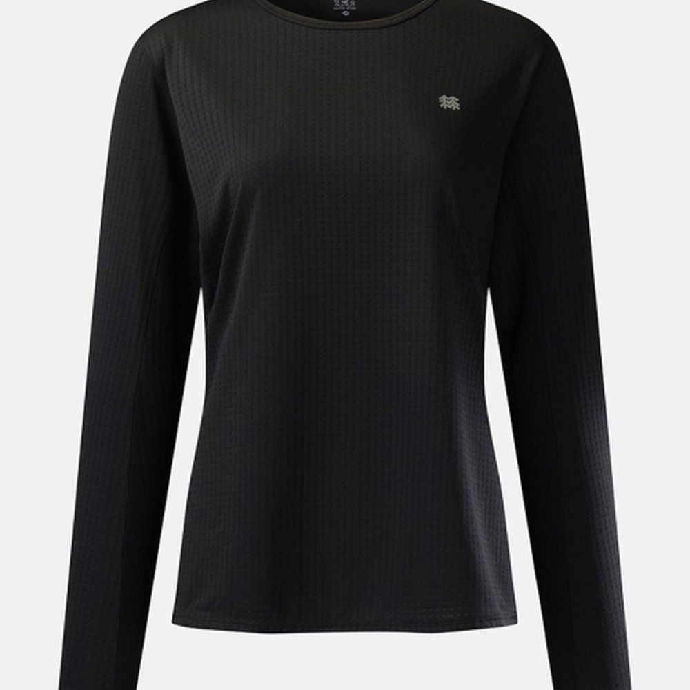 코오롱스포츠 KOLON SPORT HERO 여성 니트도트 긴팔 티셔츠 JKTBX26056BLK