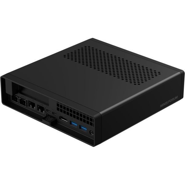 [해외] MINISFORUM AMD Ryzen 9 9955HX 베어본 MS A2 미니 PC 16C 32T 최대 5.4GHz PCIex16 HDMI 2x USB C 8K 60Hz 2X SFP 10G 2.5G LAN 3X SSD M.2 2280 22110