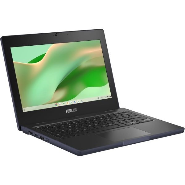 [해외] ASUS 에이수스 크롬북 CR11 러기드 노트북 11.6인치 디스플레이 인텔 N100 프로세서 4GB RAM 64GB eMMC 저장공간 항균 기능