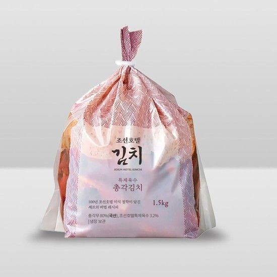 신세계푸드 조선호텔 특제육수 총각김치 1.5kg X 2/ 총3kg