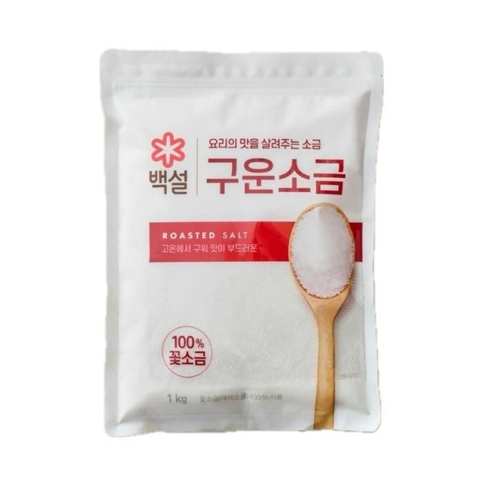 CJ 백설 구운소금 1kg, 1개