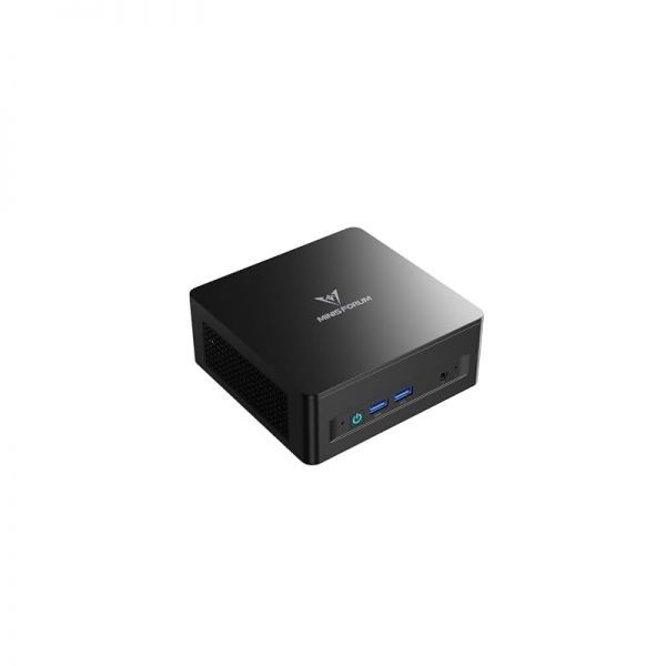 [해외] MINISFORUM DeskMini UM690L 슬림 미니 PC AMD Ryzen 9 6900HX 소형 32GB LPDDR5 RAM 1TB PCIe4.0 SSD HDMI DP USB4 출력 2.5G LAN WiFi 6E 4xUSB 포