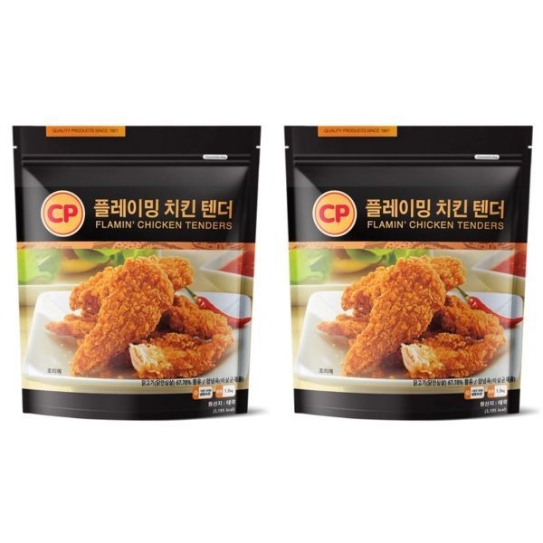 코스트코 CP 플레이밍 치킨텐더 1.5kgx2팩