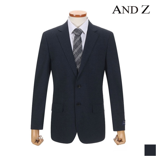 [앤드지] 마이크로 미니변형  조직 네이비 정장자켓 (BZZ2SB1201)