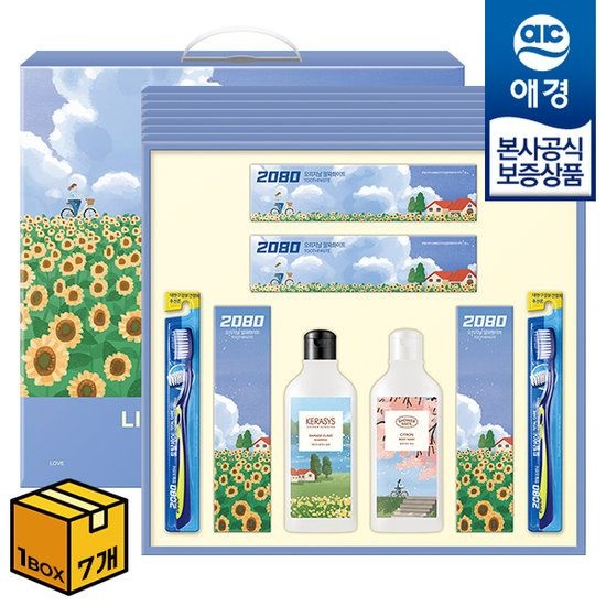 [애경선물세트] 꽃길 3호 x7개 (1BOX)