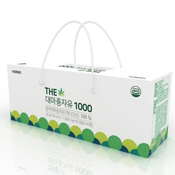 sellerhub [하프클럽]루템 THE 대마종자유1000 선물세트 1000mg x30캡슐 x4