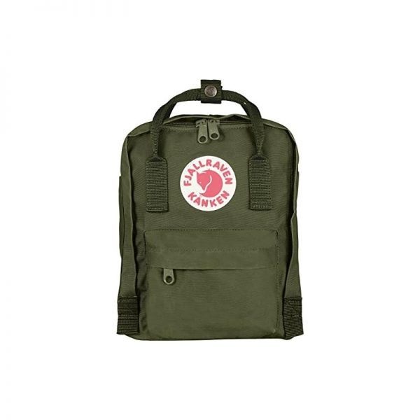 [해외] Fjällräven 피엘라벤 남녀공용 칸켄 미니 그린 One 사이즈 캐주얼 스포츠백 학생백팩 600517