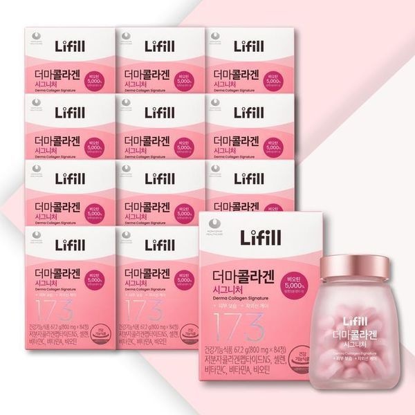 [하프클럽]라이필 더마콜라겐 시그니처 800mg x 84정 12개 TB