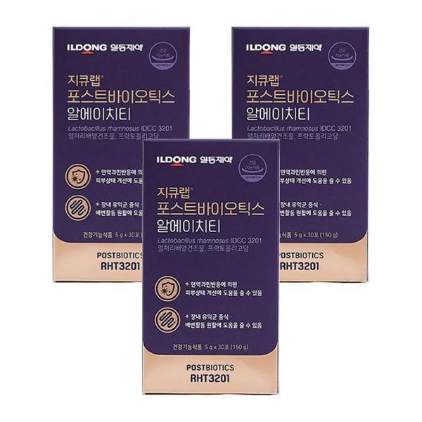 [하프클럽]일동제약 지큐랩 포스트바이오틱스 RHT 5g 30포 3박스 SJ