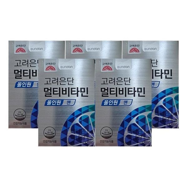 [하프클럽]고려은단 멀티비타민 올인원 맨 1560 mg X 30정 / 5개 / DY