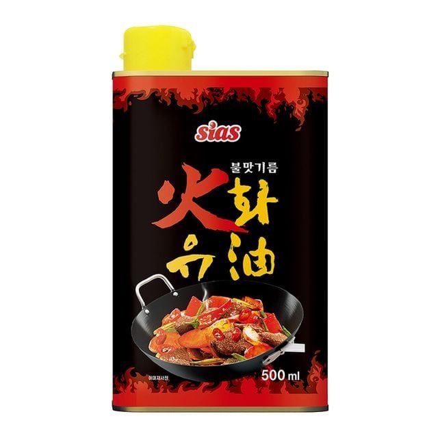 OS협력사 라온샾 시아스 불맛기름 <b>화유</b> 고추기름 중화요리고추기름