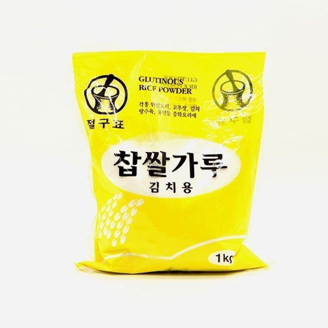 [오늘출발] 라온샾 김치용 찹쌀 가루 1KG 습식찹쌀가루 김장용찹쌀풀