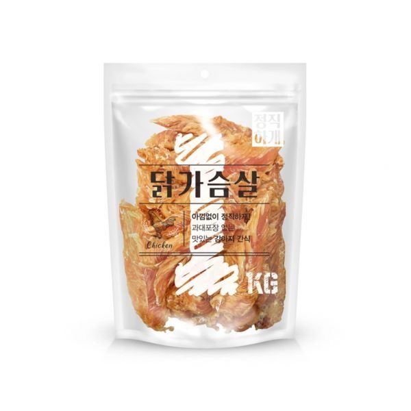 코스트코 정직하개 애견용 닭가슴살 1kg