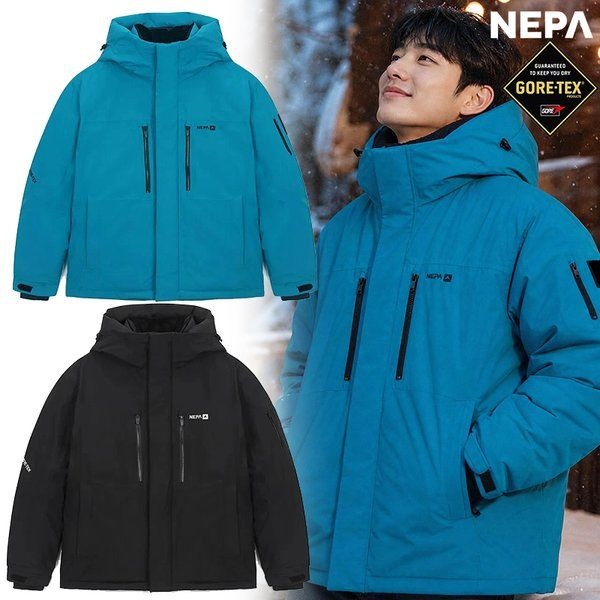네파 NEPA 남성 그린란드 윈스텀 고어텍스 방수 헤비 구스다운 자켓 7K72019 정상가819,000 82L710 27Y631