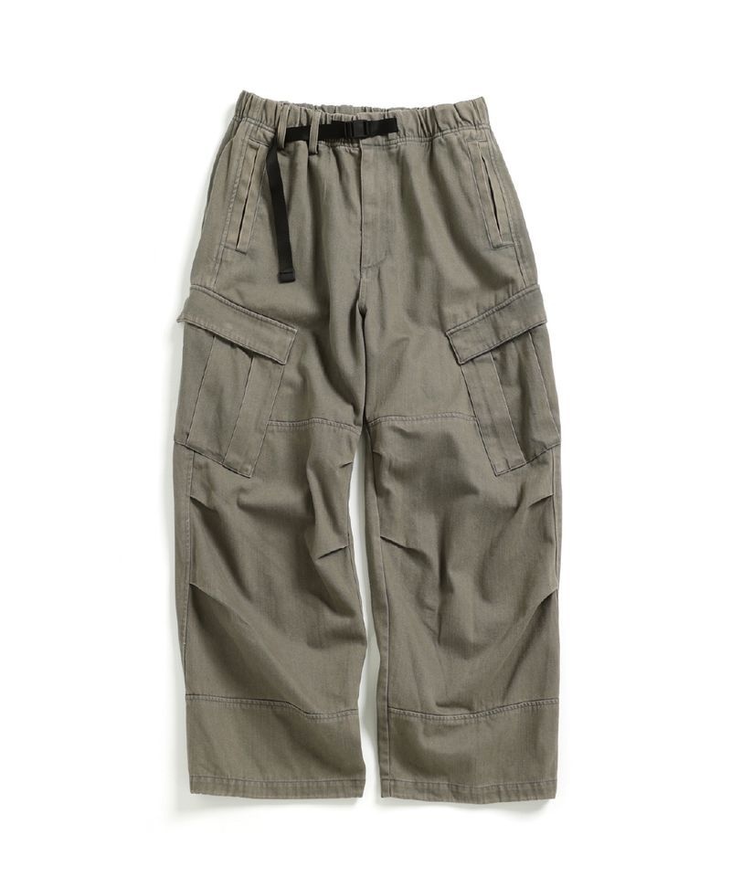 HATCHINGROOM Mil Pants Washed Olive HCR2306PT11 1181297