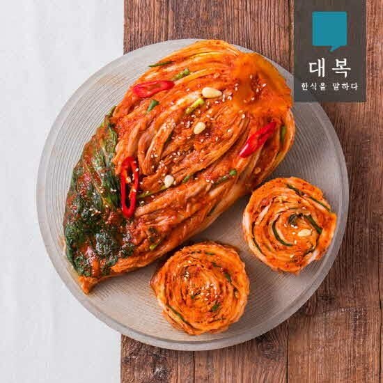 (현대홈쇼핑) 대복 포기김치 10kg (김치품평회 최우수상 농식품부장관 수상) (대복 포기김치 10kg)