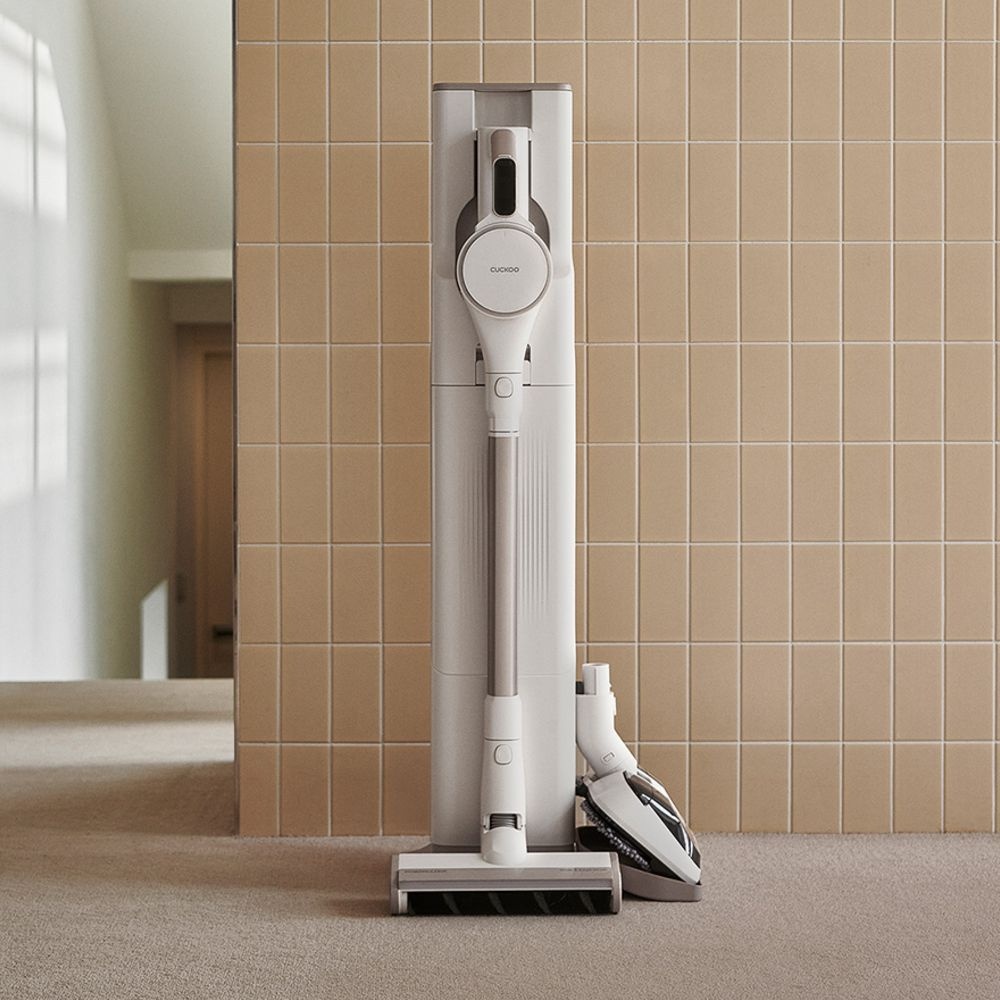 파워클론 Deep Clean 스테이션 무선청소기 CVC-DNLEM2520W