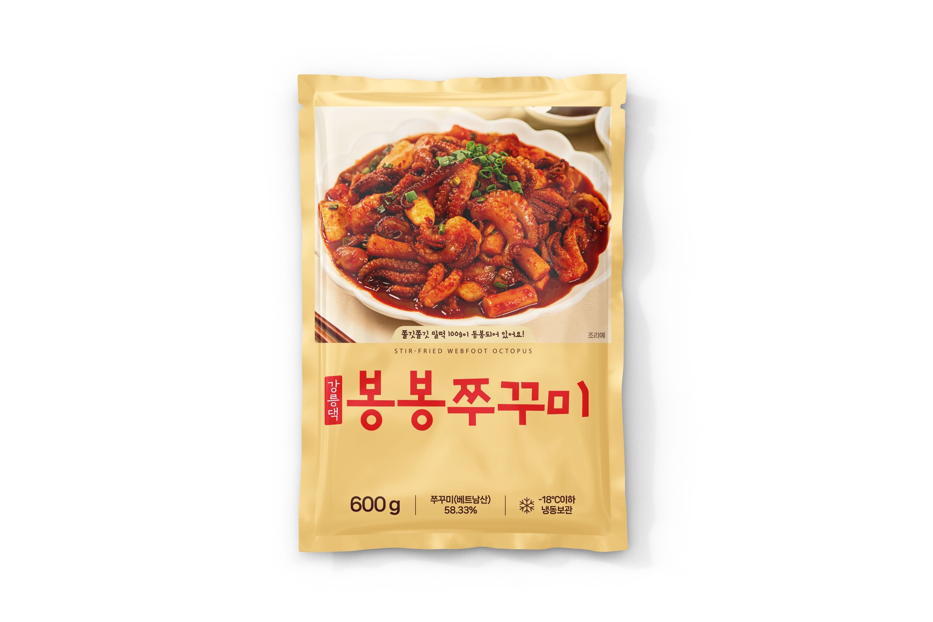 강릉댁 봉봉쭈꾸미 600g [2팩~5팩]