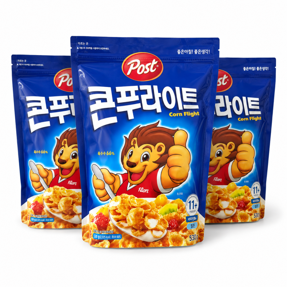 동서식품 포스트 콘푸라이트 시리얼 600g 3개 콘푸레이크