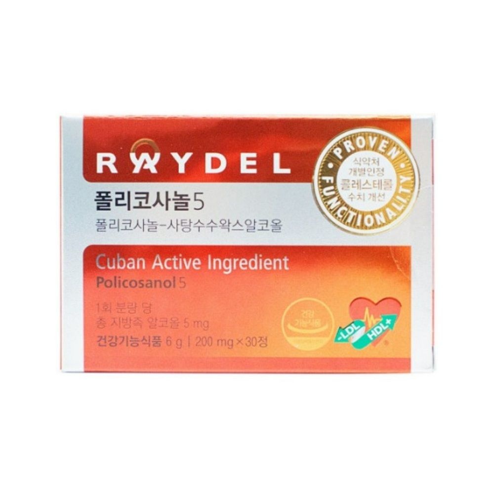 레이델 폴리코사놀5 200mg 30정 x 1박스