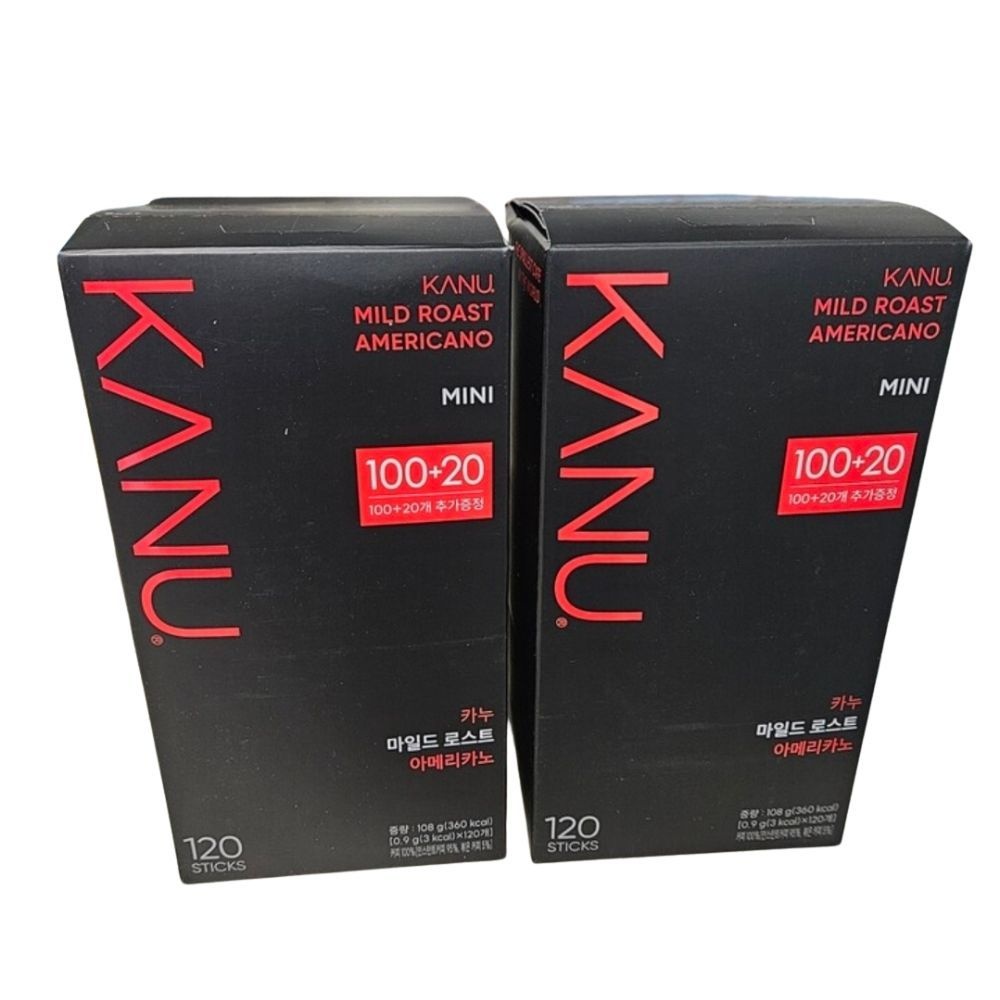 카누 미니 마일드로스트 아메리카노, 0.9g, 120개입, 2개