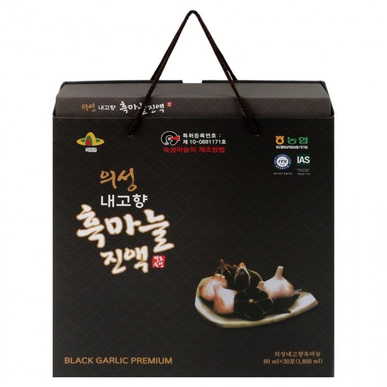 의성 내고향 흑마늘 진액 선물세트 60mlx30포