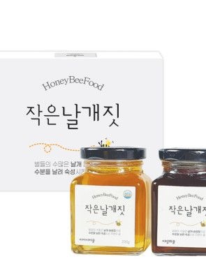 대동농원 작은 날개짓 국내산  야생화꿀  아카시아꿀  230g x 2개 선물세트 천연꿀 자연꿀 꽃꿀