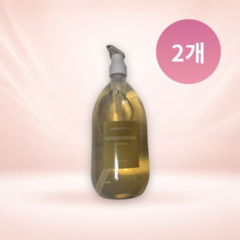 아로마티카 탈모케어 레몬그라스 샴푸 1000ml 2개