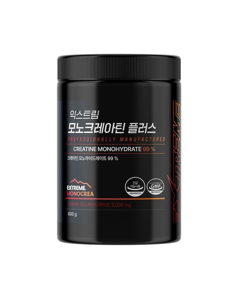 EXTREME 모노크레아틴 플러스 600g 1통 200일분 4161359