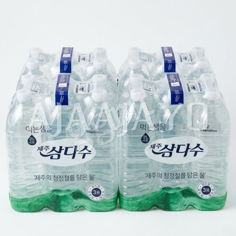 제주 삼다수 2L 24개 (유/무라벨 랜덤) 2리터 생수 (2L x 24개)