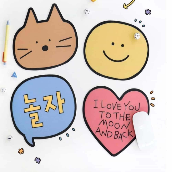 모던 무드있는 귀여운마우스패드