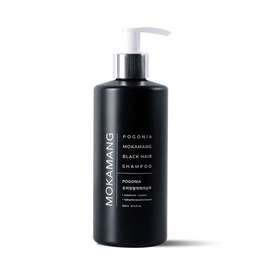[포고니아] 모까망 블랙헤어 샴푸 새치케어샴푸 염모제X-300ml 시시호시