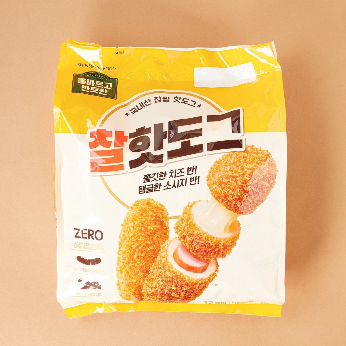 트레이더스 신세계푸드 올반 치즈찰핫도그 960g (12입)