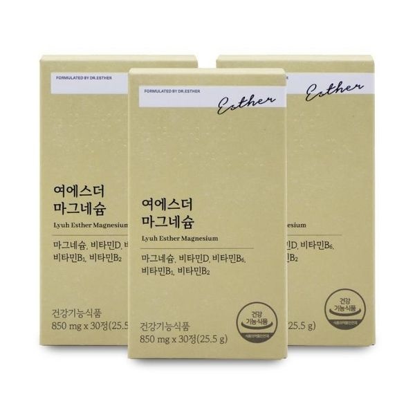 [에스더포뮬러] 에스더포뮬러 여에스더 마그네슘 850mg x 30정 ...