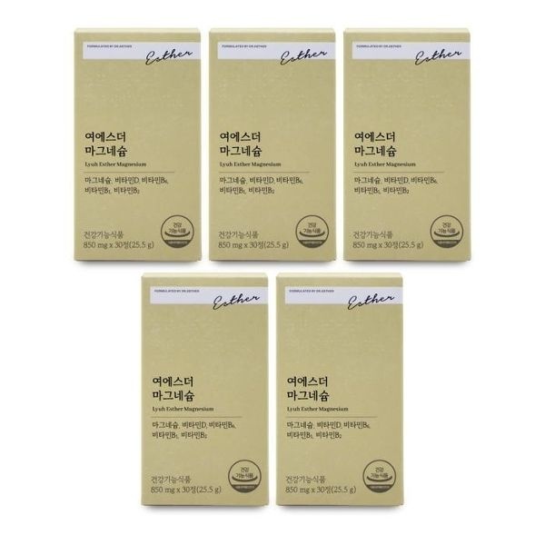 [에스더포뮬러] 에스더포뮬러 여에스더 마그네슘 850mg x 30정 ...