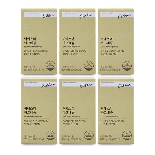 [에스더포뮬러] 에스더포뮬러 여에스더 마그네슘 850mg x 30정 ...
