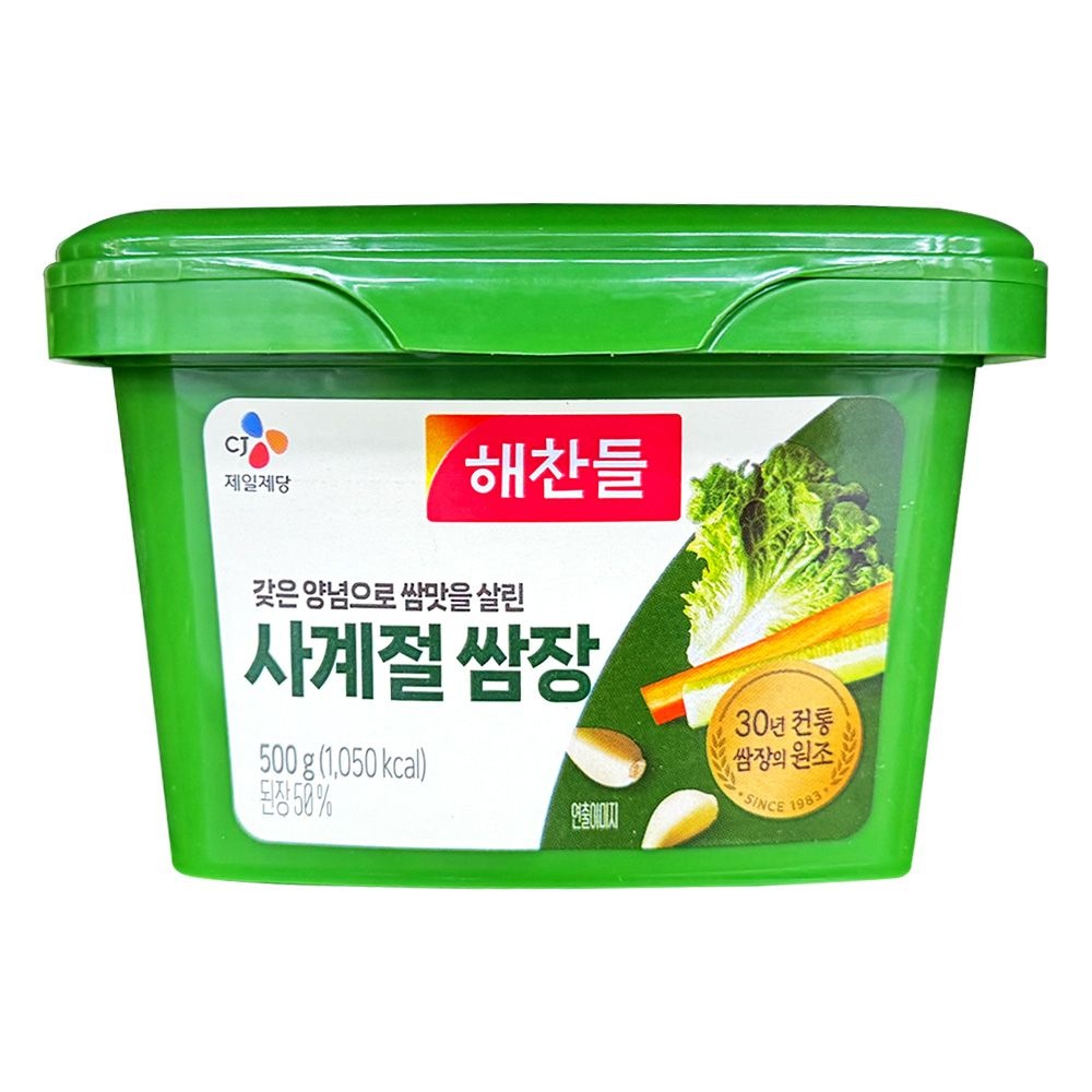 [오늘출발] CJ제일제당 CJ 해찬들 사계절쌈장 500g