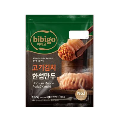 트레이더스 냉동 비비고 고기김치 한섬만두 1.152kg