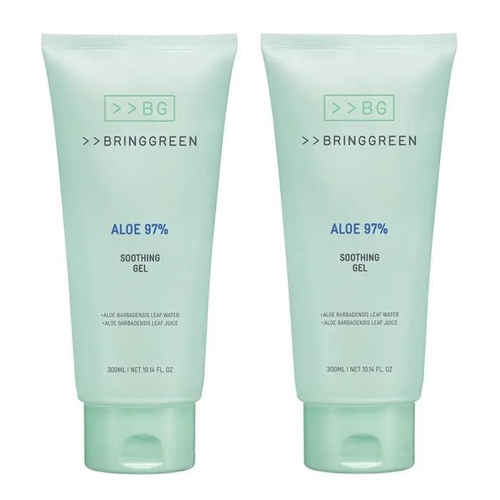 브링그린 알로에 97% 수딩젤 300ml 2개