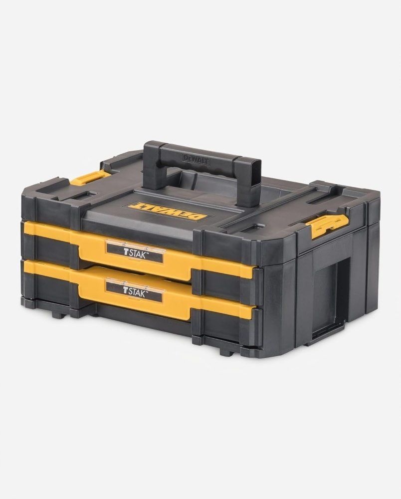 DEWALT [해외] DEWALT TSTAK 더블 서랍형 도구 보관 정리함 (DWST17804)