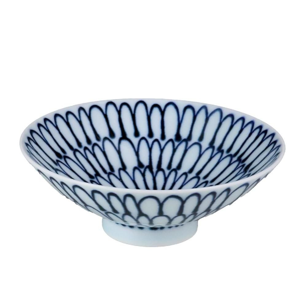 하쿠산 히라차왕 일본 도자기 그릇 원형볼 15cm
