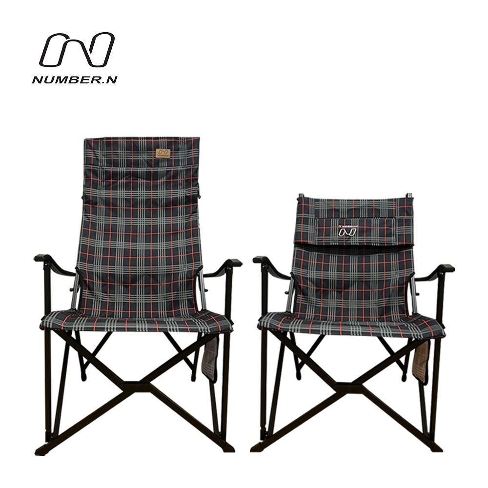 미티어소원 넘버엔 1+1 폴딩 릴렉스체어 N-CH-024 캠핑 접이식 의자