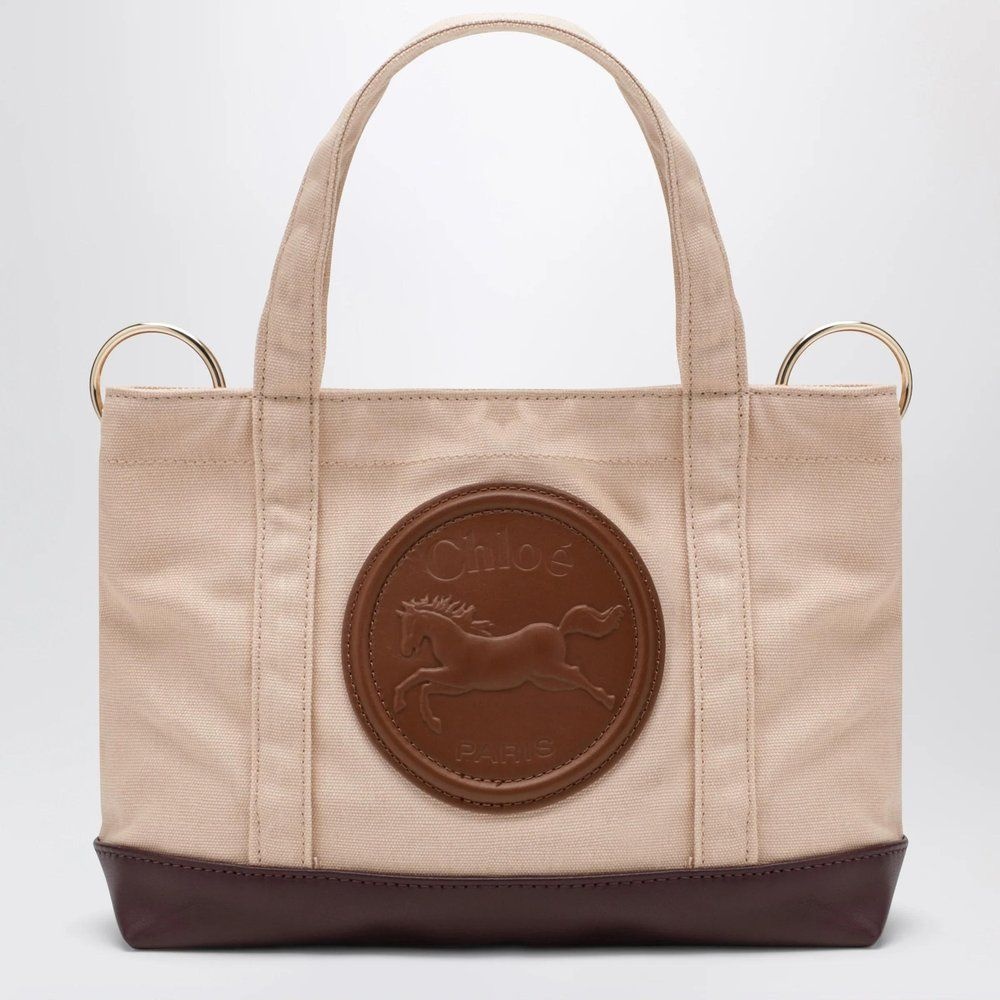 끌로에 끌로에 26 F/W 끌로에 CHLOE TOASTED 아몬드 코튼 토트백 백 (KIDS ) C21322CO-20E B0052306793