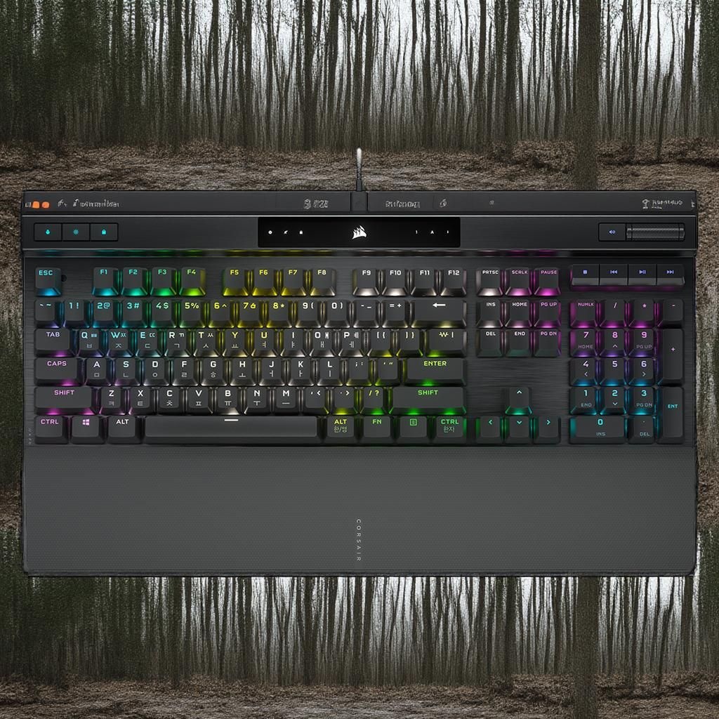 커세어 K70 RGB PRO 게이밍 기계식 유선 일반형 키보드 Black CORSAIR 1개