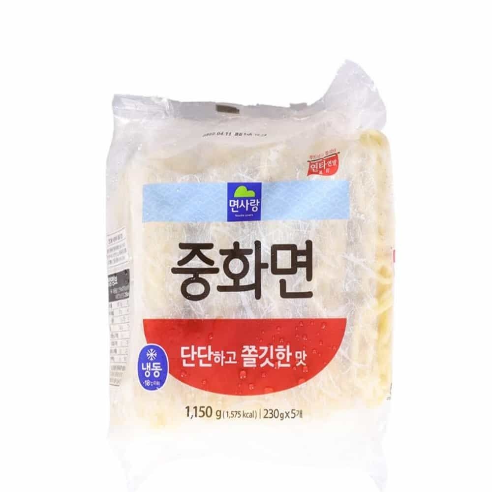 SELORA 중화면 5입 1.15KG 짬뽕재료 굵은면