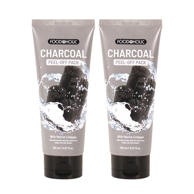 푸드어홀릭 (2개)푸드어홀릭 콜라겐 필오프팩 150ml / 참숯