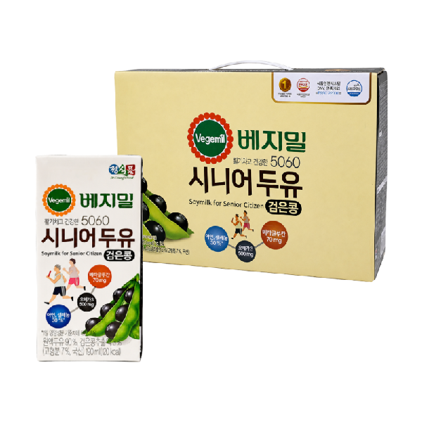 베지밀 5060 시니어두유 190ml 24개